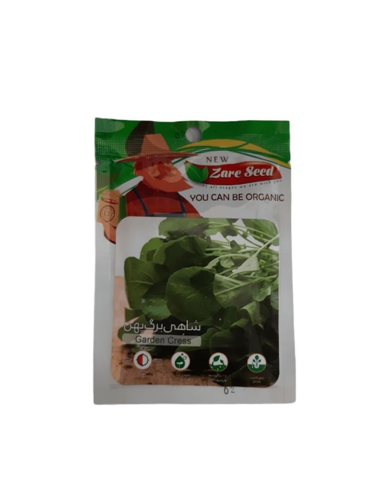 بذر شاهی برگ پهن + روش کاشت در خانه و زمین